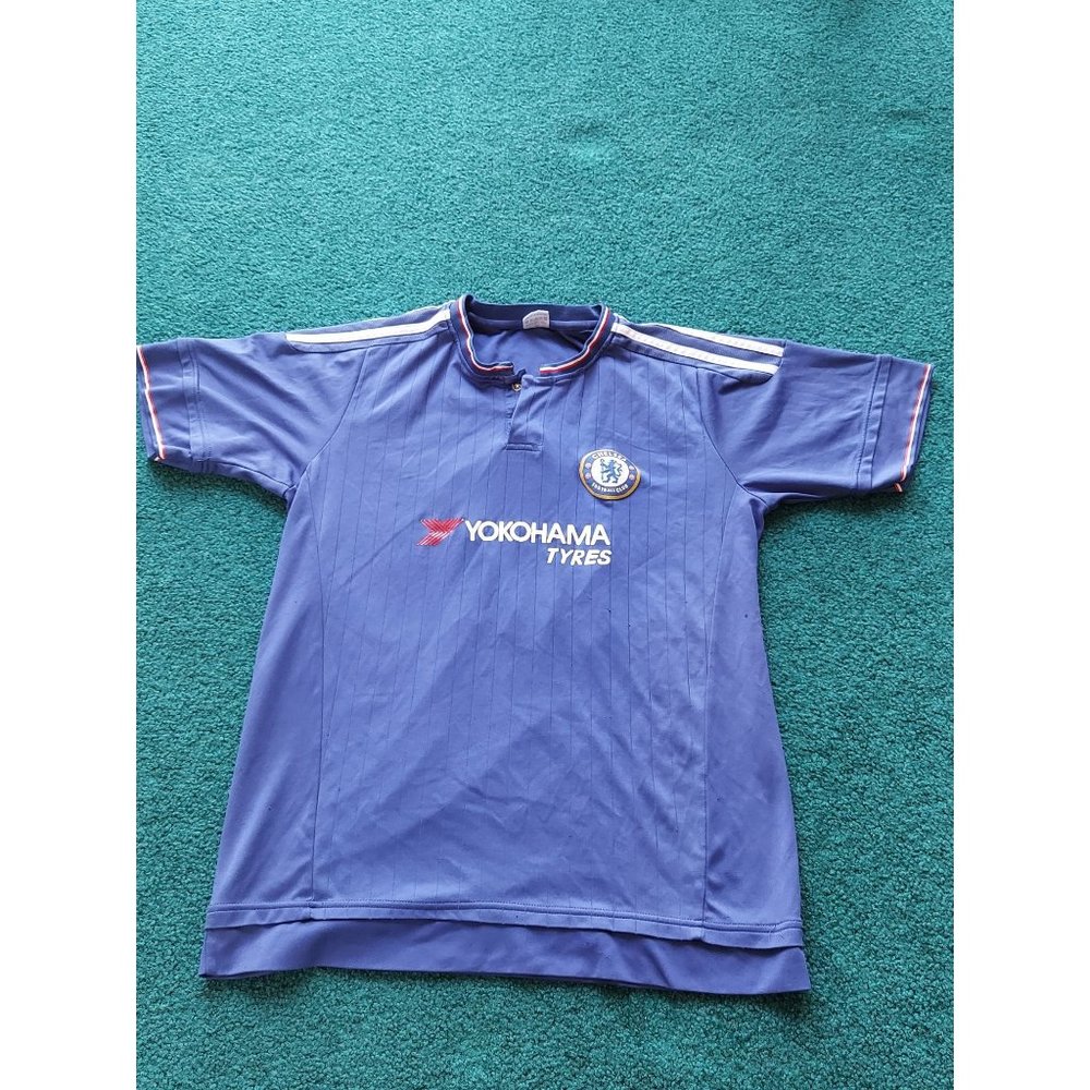 Chelsea Football Club Shirt Medium Soccer Jersey Blue/White